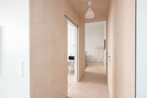 Luxury Apartment | 2 bedrooms, iron/ironing board, cribs/infant beds, free WiFi - 2ndhomes Luminous 2BR Loft House w Sauna (Helsinki)