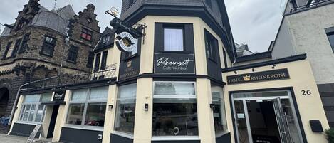 Fassade der Unterkunft