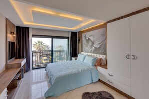 Suite Deluxe | 1 chambre, minibar, coffres-forts dans les chambres, bureau