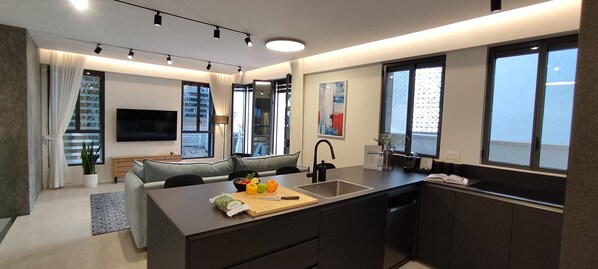 Living area - JAFFA - Authentic Collection - By HOMY (Tel Aviv)