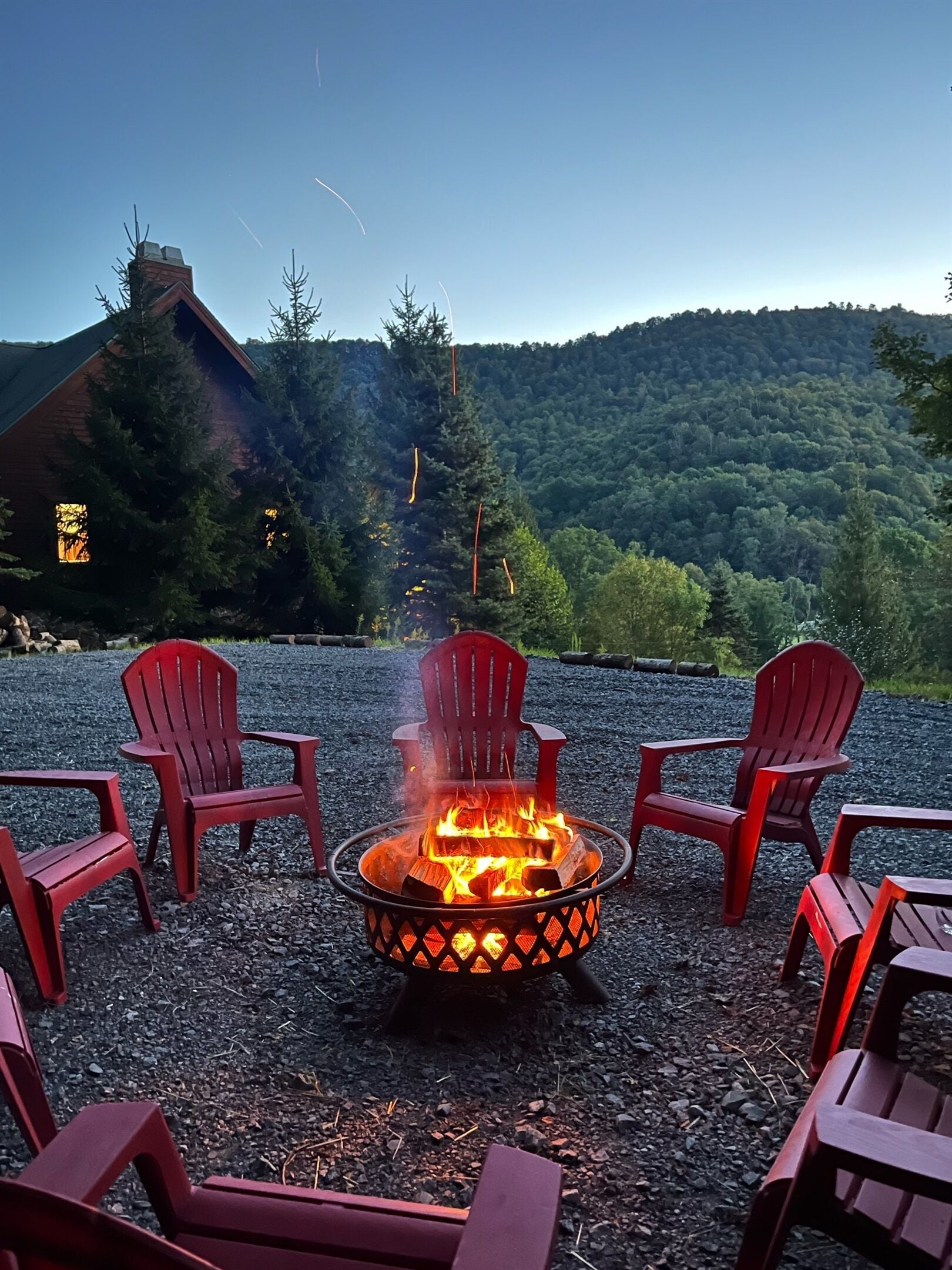 Enceinte de l’hébergement