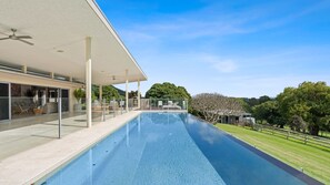 Una piscina climatizada