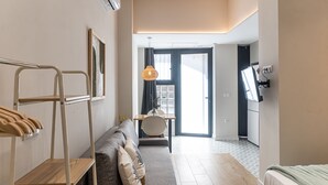 Comfort vierpersoonskamer | Woonruimte