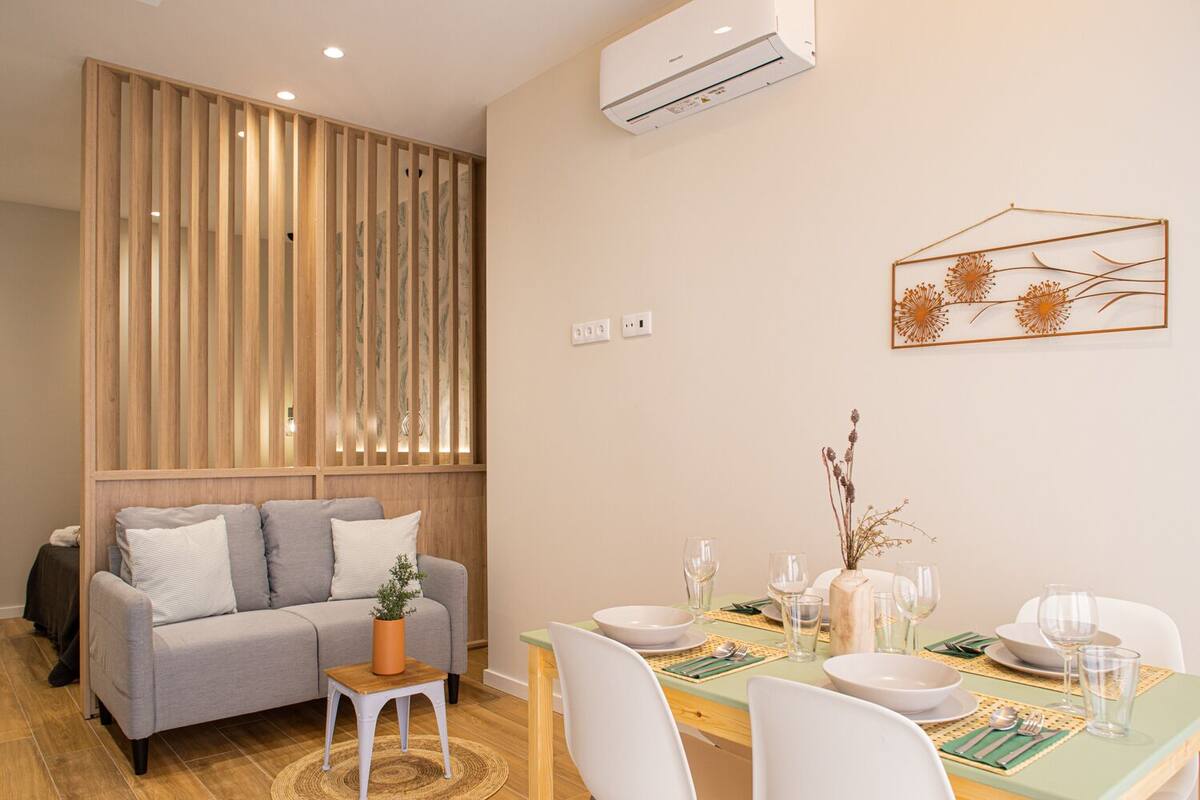 Habitación doble Confort | Área de sala de estar