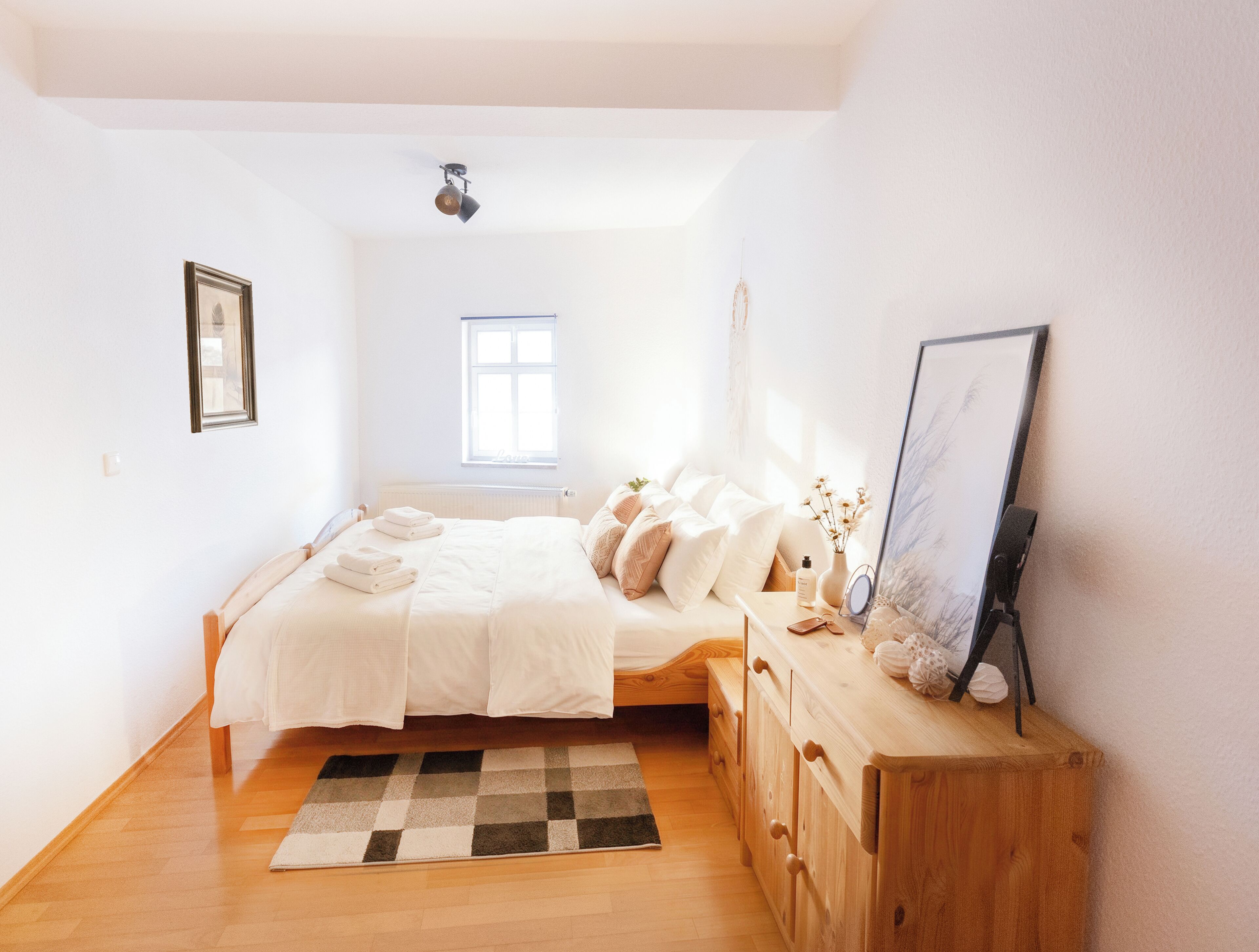 1 bedroom, iron/ironing board, travel crib, free WiFi