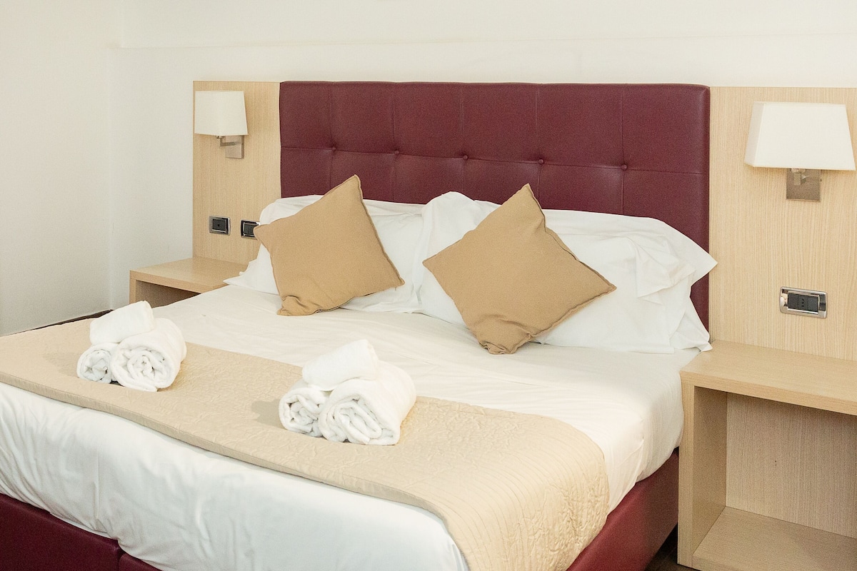 Donzen dekbedden, een minibar met enkele gratis items