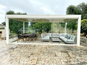 Outdoor dining - Southern Rose Trullo Wellness SPA (Ceglie Messapica)