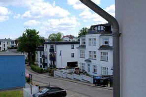 Blick von der Unterkunft