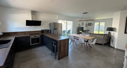 House with spa and sauna