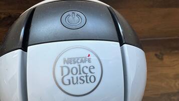 A Nescafe Dolce Gusto coffee machine.