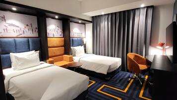 1 makuuhuone, egyptinpuuvillaiset lakanat, ylelliset vuodevaatteet