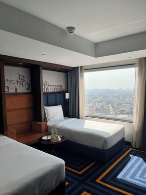 Egyptian cotton sheets, premium bedding, down comforters - Holiday Inn Express & Suites Jaipur Gopalpura by IHG (Jaipur)