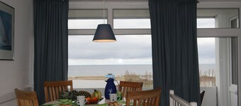 Modern vacation apartment in the Baltic Sea vacation park with WLAN and sea view