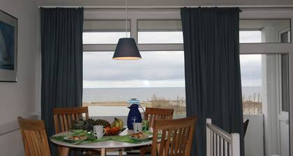 Modern vacation apartment in the Baltic Sea vacation park with WLAN and sea view