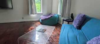 Funky, Fido-friendly flat near downtown Ishpeming.