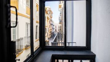 Udsigt fra overnatningsstedet