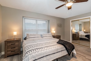 2 habitaciones, tabla de planchar con plancha y wifi gratis 