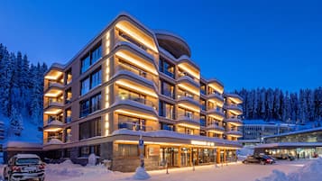 Voorkant van accommodatie