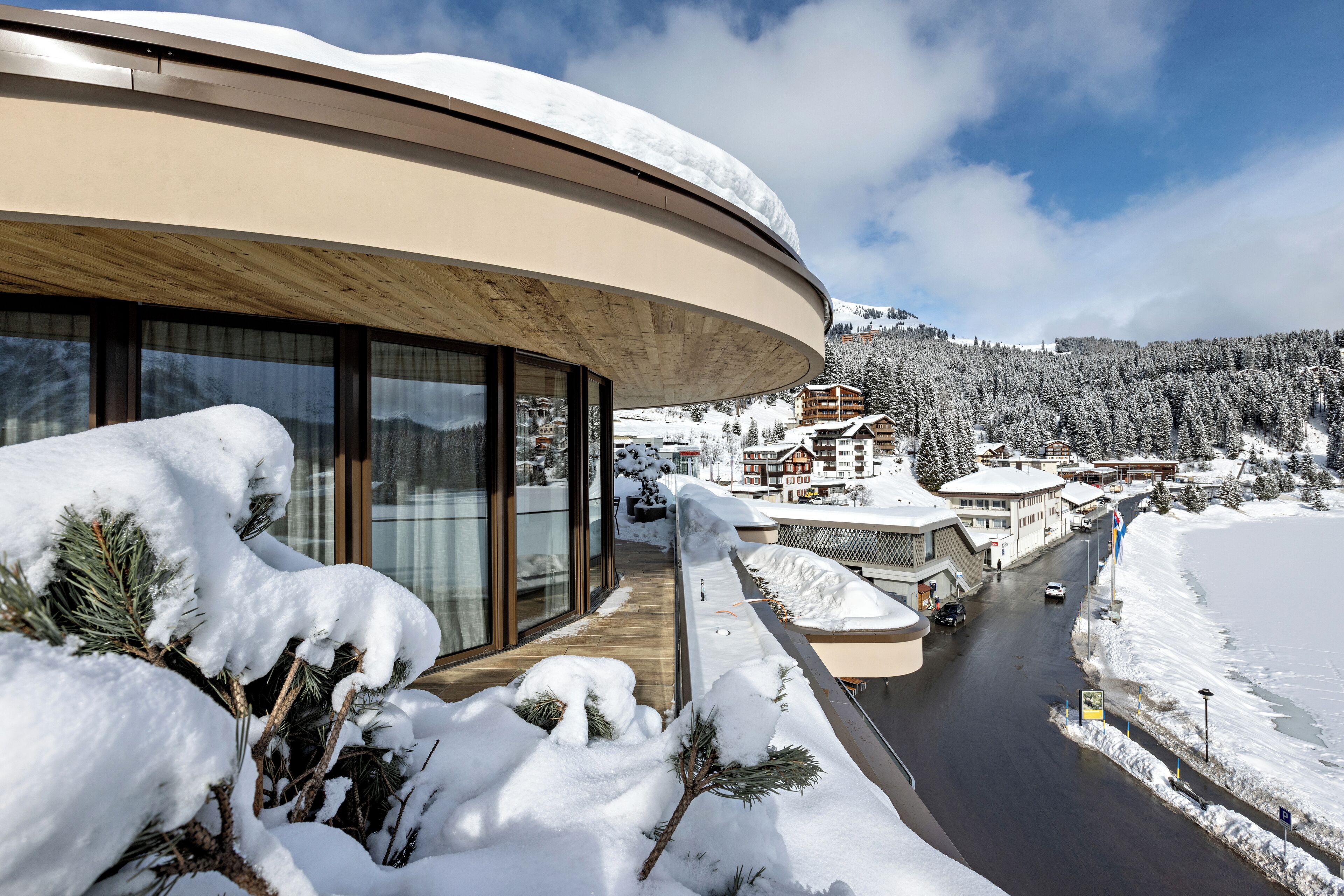 إطلالة من الشرفة