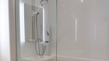 Hair dryer, towels