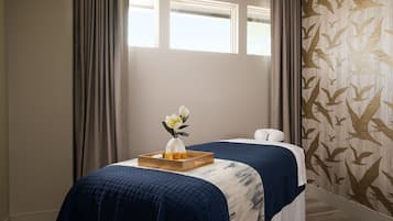 Couples treatment rooms, body treatments, body wraps, body scrubs