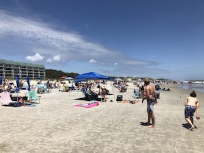 Am Strand, Liegestühle