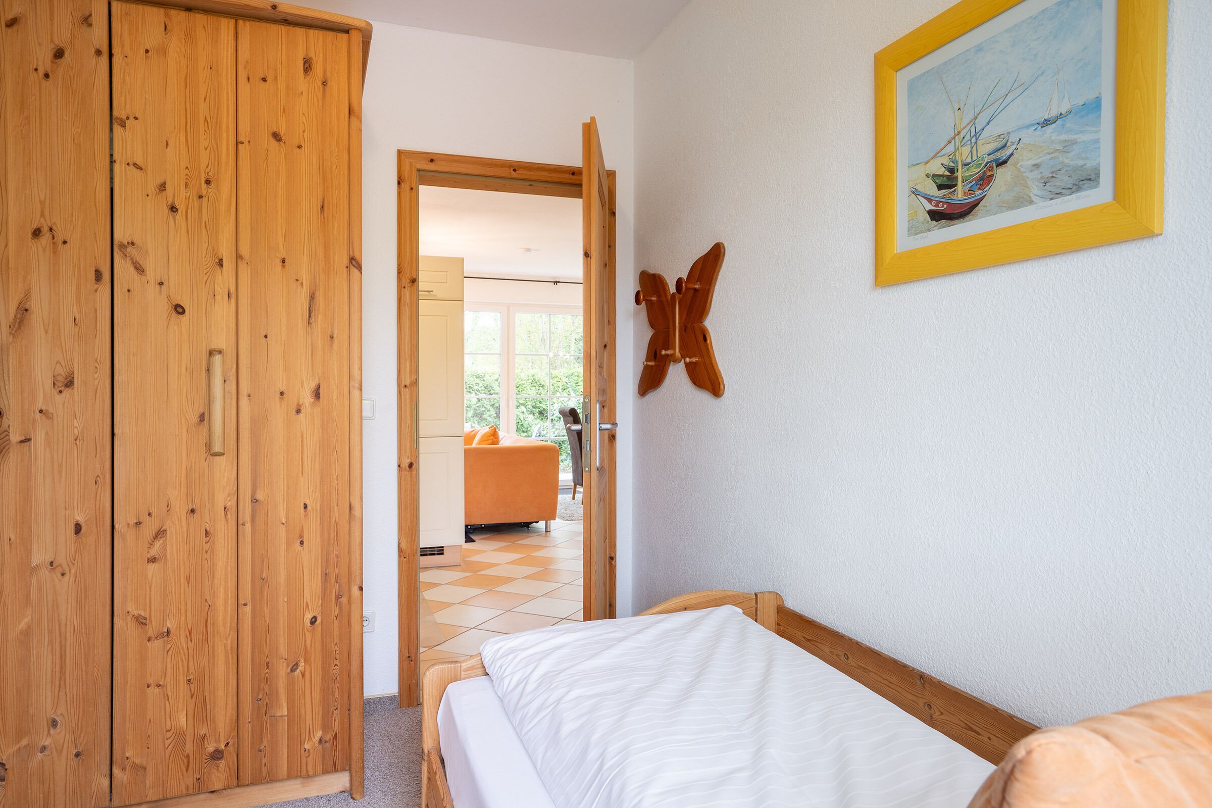 2 Schlafzimmer, Reisekinderbett, kostenloses WLAN