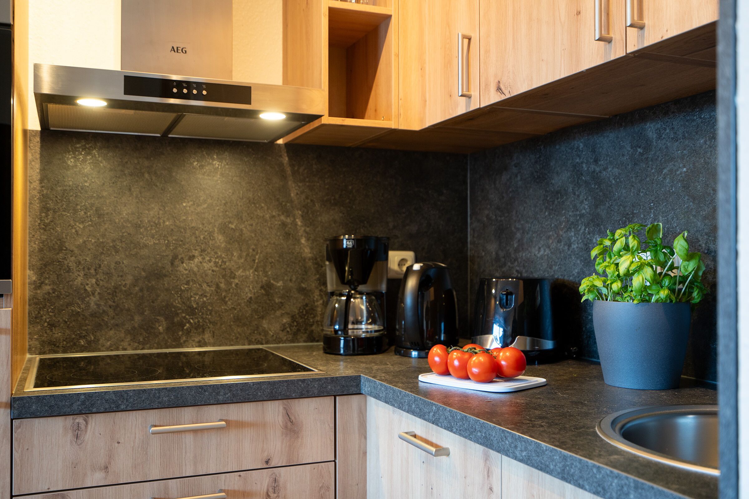 Kylskåp, ugn, spishäll och diskmaskin