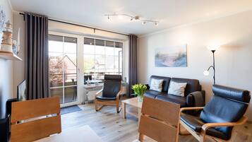 Tv, dvd-spelare och en stereo