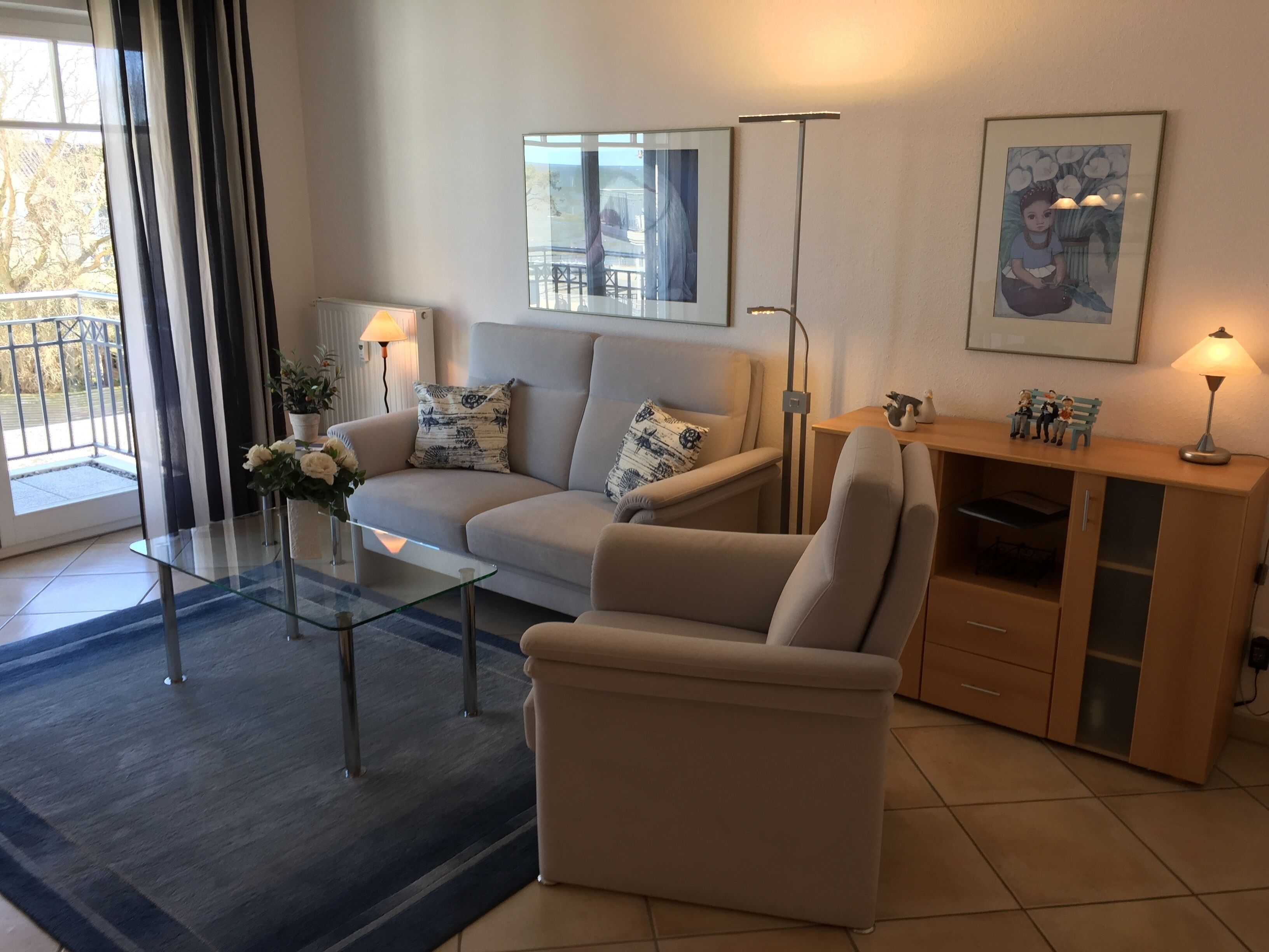 Fernseher, DVD-Player, Stereoanlage