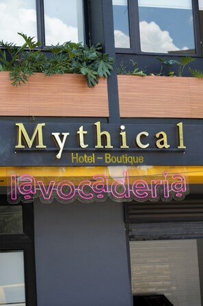 Façade de l’hébergement