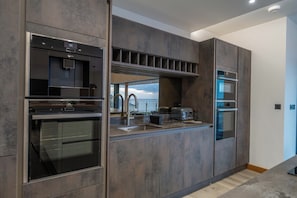 Microwave, oven, dishwasher, toaster