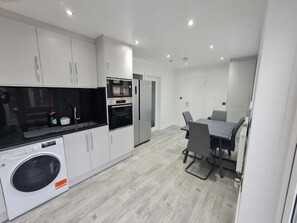 Microwave, oven, stovetop, toaster