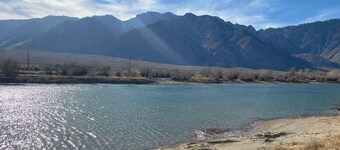 Lake Olancha RV site No.1 DEATH VALLEY Passageway