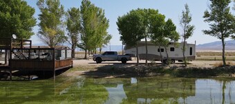 Lake Olancha RV site No.1 DEATH VALLEY Passageway