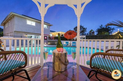 Unwind at this Superb Home: Pool, Views, Games!
