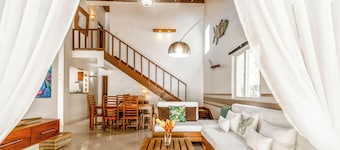 Holiday Villa - 3 Bedrooms A/C -2 Bathrooms-Private Pool-Garden-300M POPY Beach