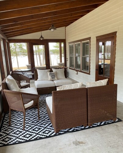 LilyPad Lodge located on Little St Germain Lake