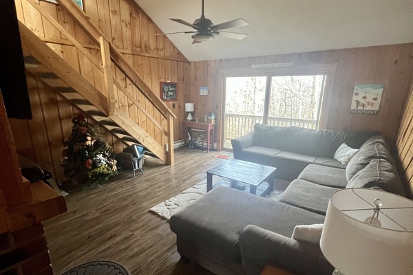 Smart TV, fireplace, video games