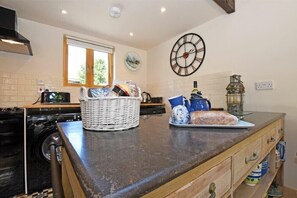 Fridge, dishwasher, cookware/dishes/utensils - The Byre at Warkworth (Morpeth)