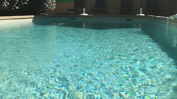 Udendørs pool, opvarmet pool