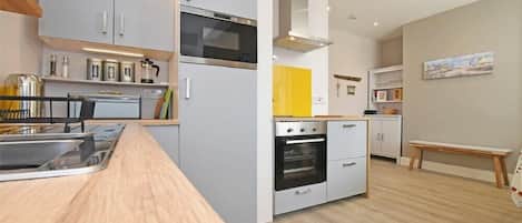 Refrigerador, utensilios de cocina