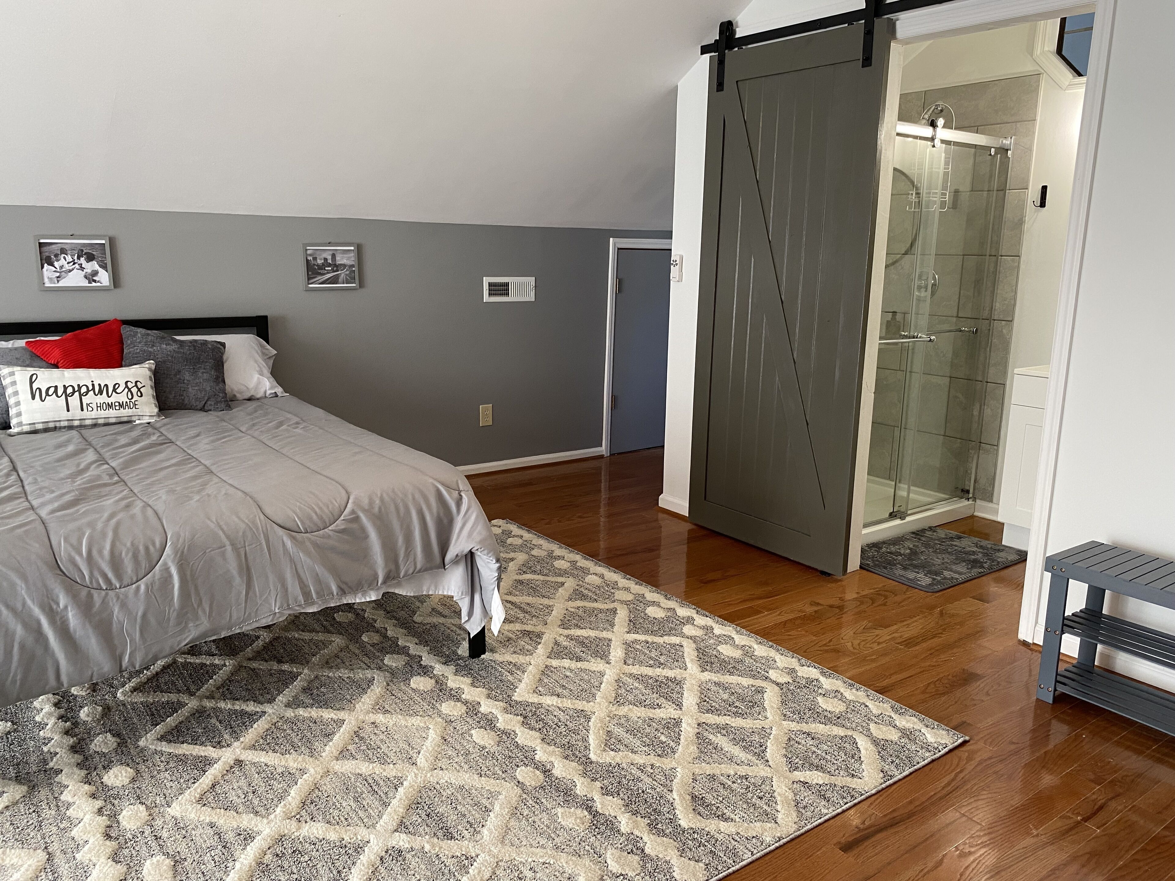 1 bedroom, iron/ironing board, free WiFi, bed sheets