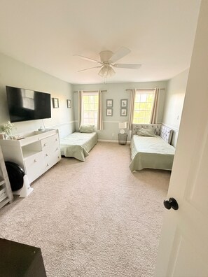 3 habitaciones, wifi y ropa de cama 