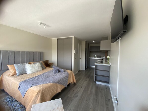 Wifi gratis y ropa de cama