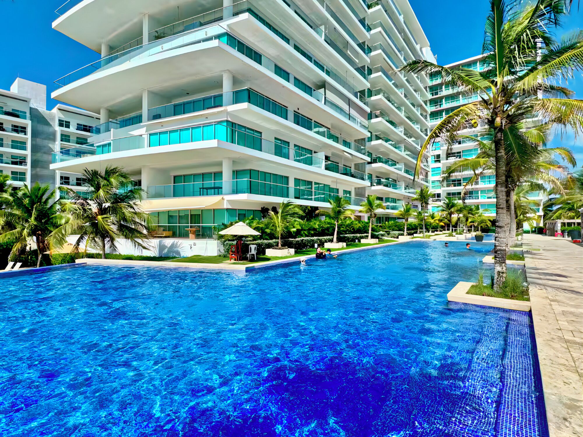 Alberca al aire libre 