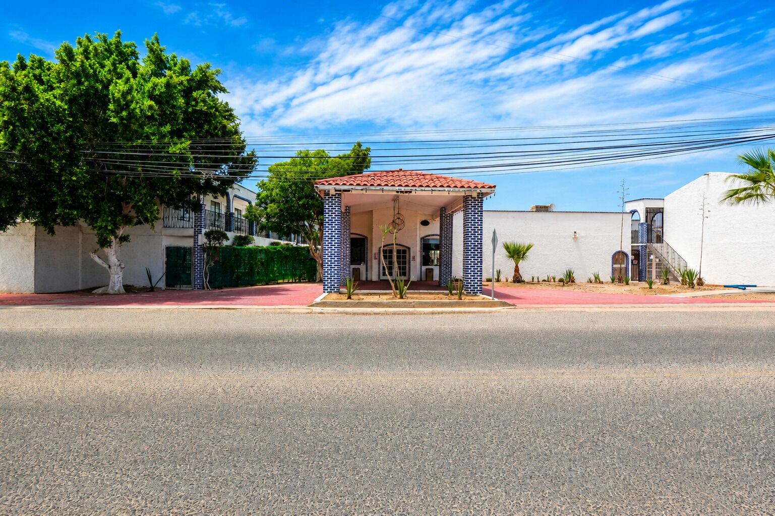 Fachada da propriedade