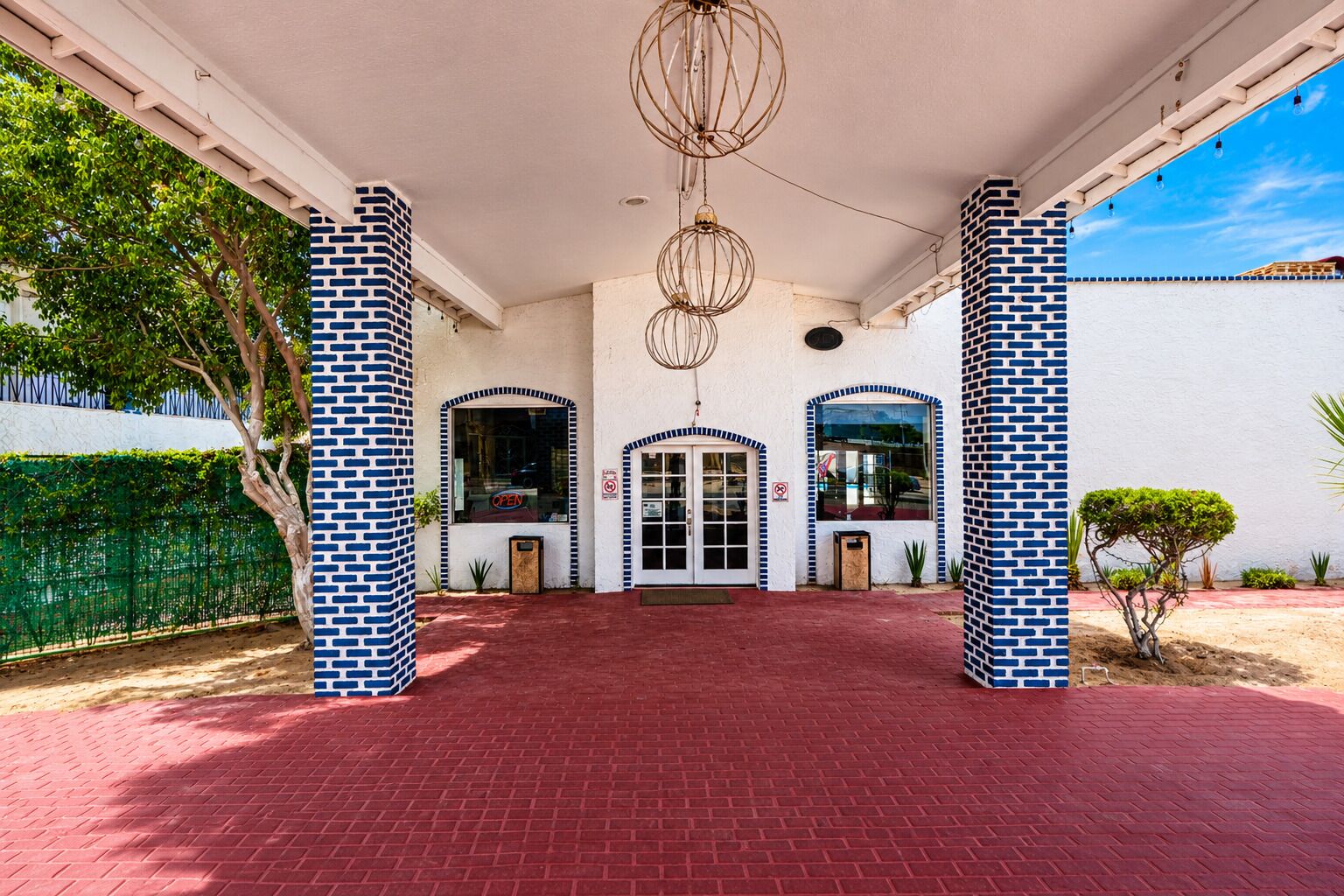 Fachada da propriedade