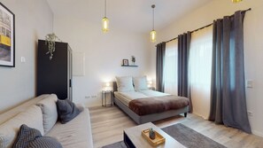 1 bedroom, iron/ironing board, travel cot, free WiFi