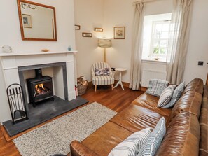 Fireplace, DVD player